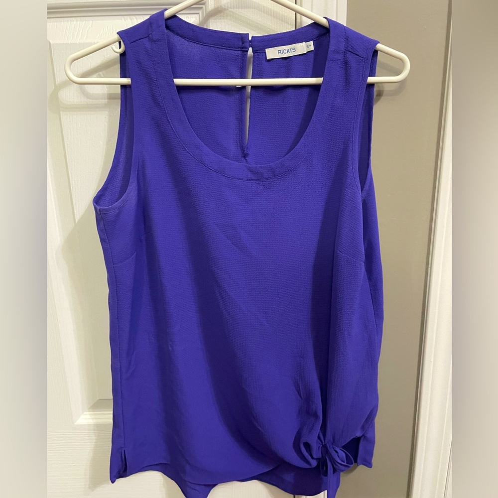 Ricki’s Purple Tank Blouse